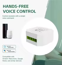 Tuya ZigBee 4CH 16A وحدة تبديل ذكية التحكم في المصباح الكهربائي الحديث متوافق مع أنظمة الإضاءة Alexa Google Home 1/2/3/4-Way